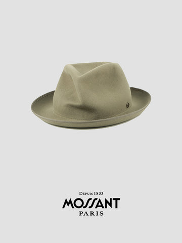 MOSSANT · AW24 Foldable, Compression-Resistant Ultra-Light Jazz Hat, All-Season Style (Short Brim)