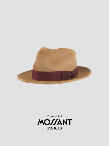MOSSANT · AW24 Autumn/Winter New Arrival Special Dyeing Process Bow Trilby Hat
