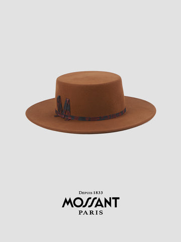 MOSSANT · AW24 Autumn/Winter New Arrival M-Logo Classic Boater Hat