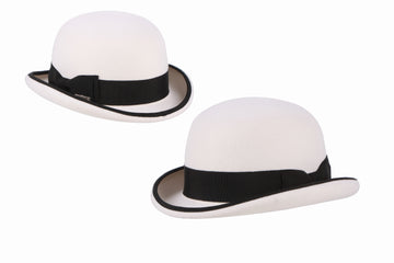 Charlie Bowler Felt Hat Ivory