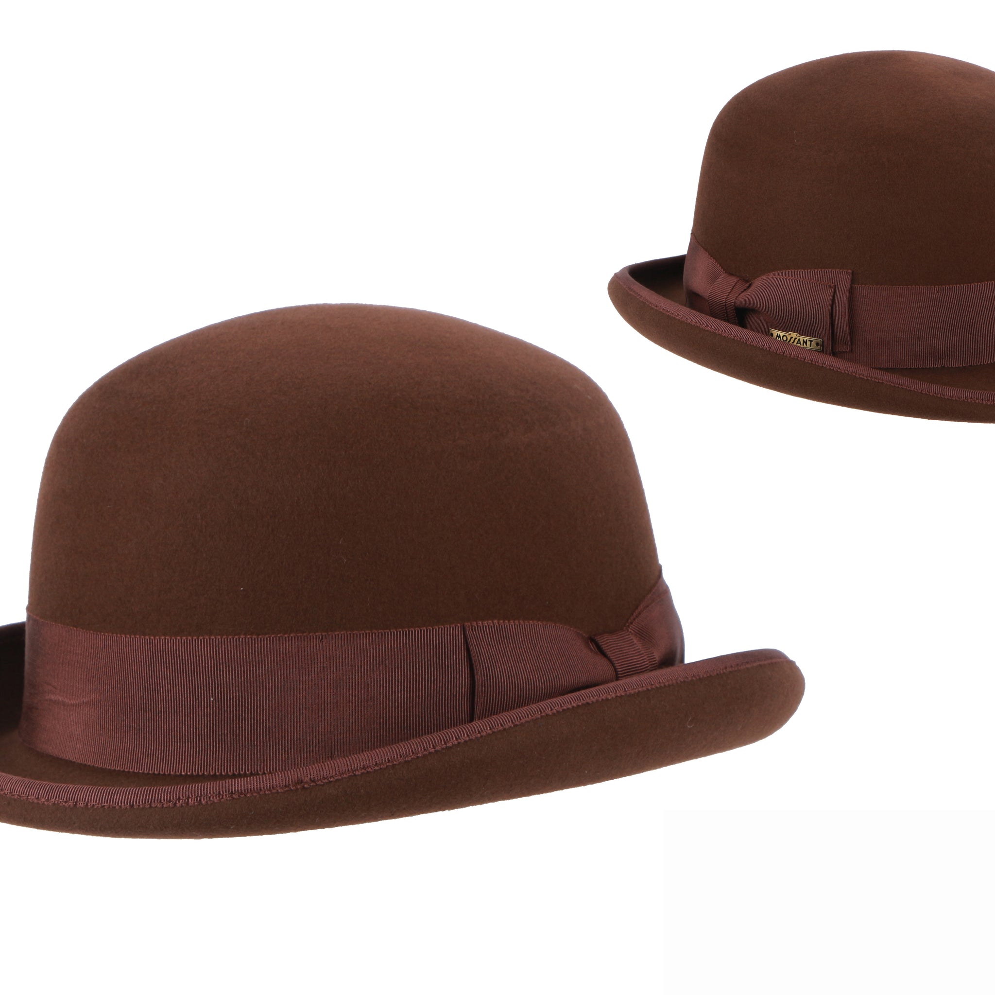 Charlie Bowler Felt Hat Brown