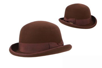 Charlie Bowler Felt Hat Brown