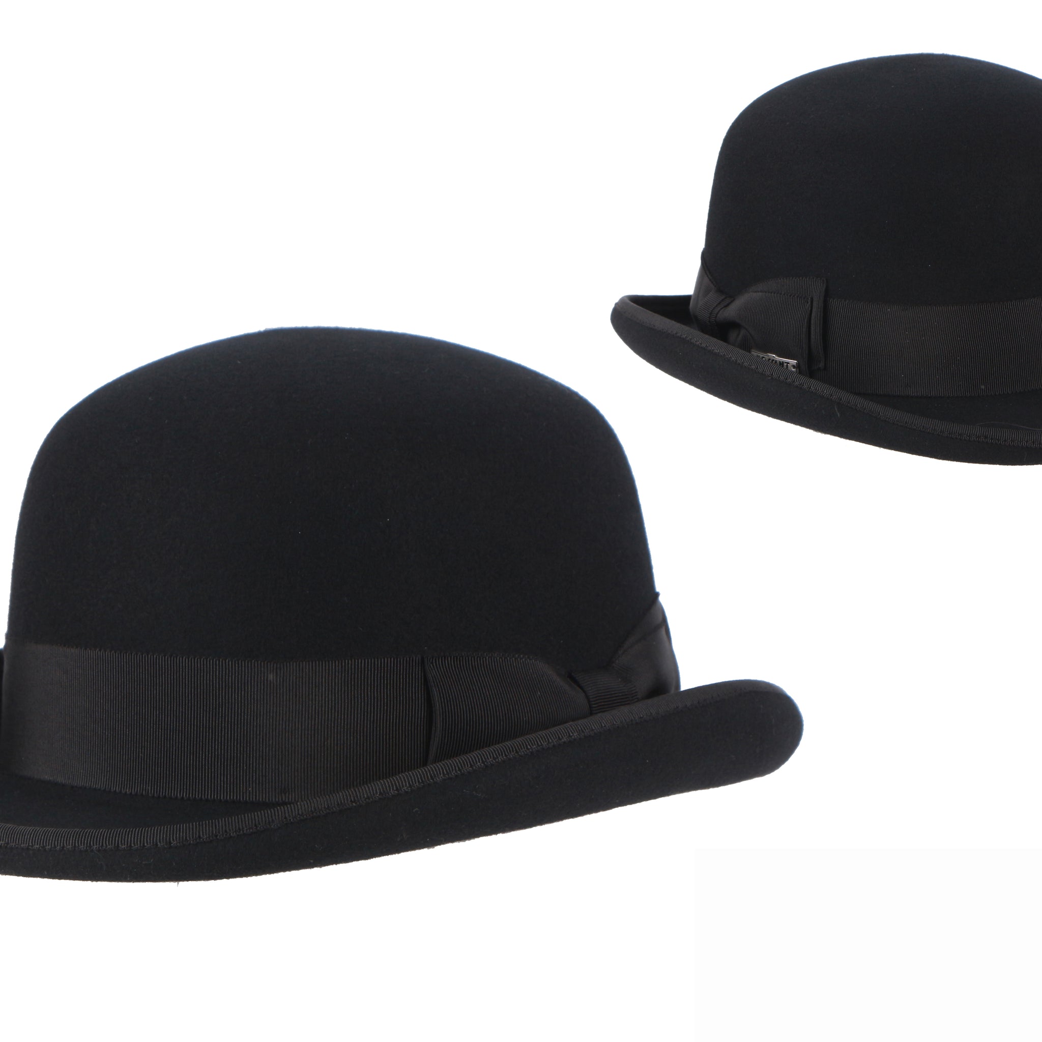 Charlie Bowler Felt Hat Black