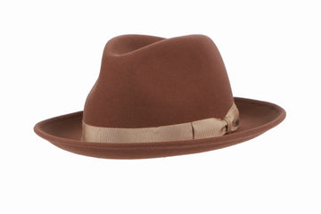 Wisley Fedora Felt Hat Sand