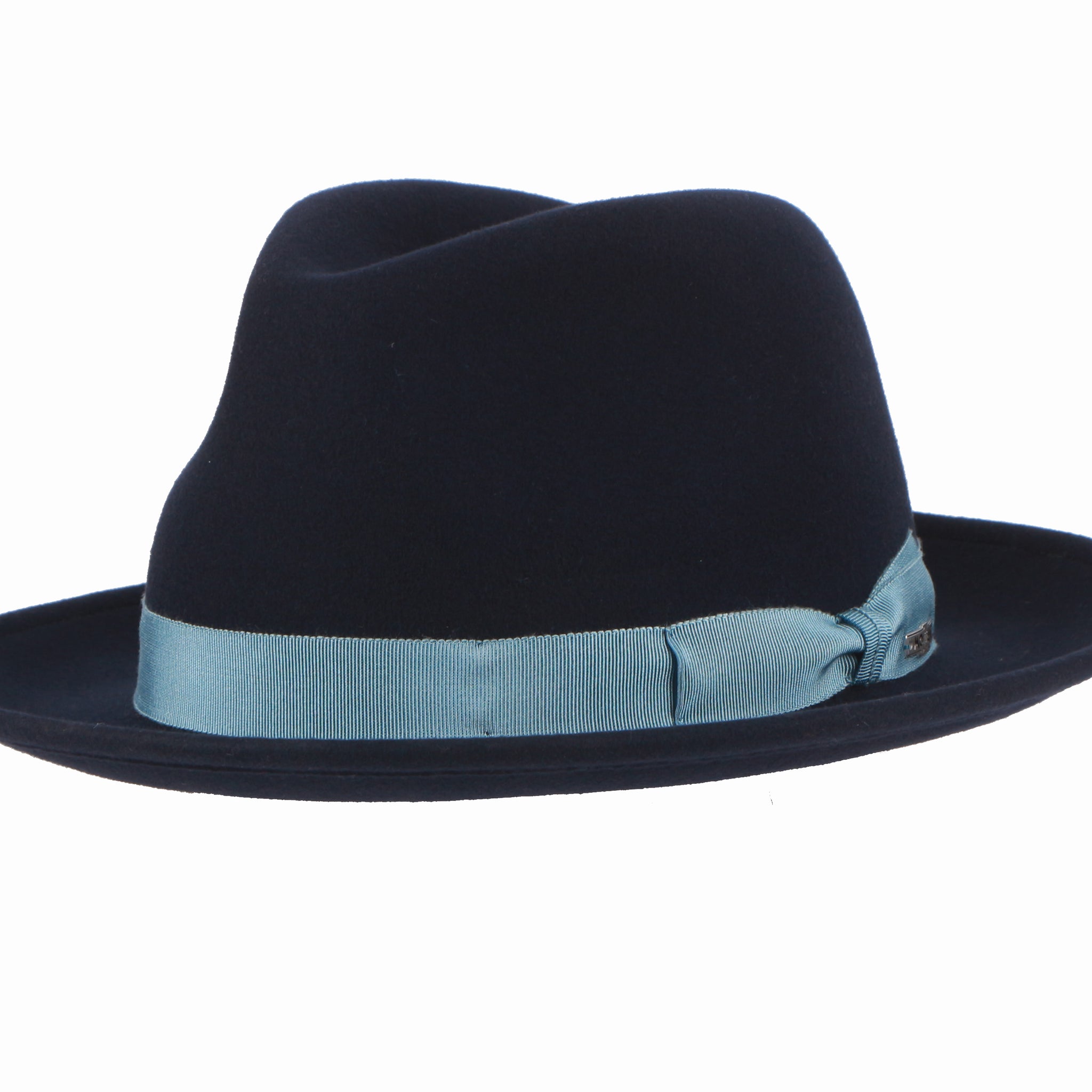 Wisley Fedora Felt Hat Navy