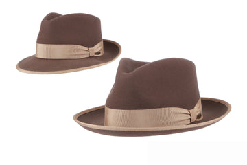 James Fedora Felt Hat Khaki