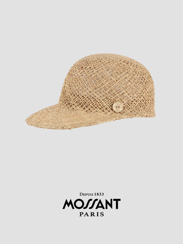 SS25 New Collection Raffia Baseball Cap