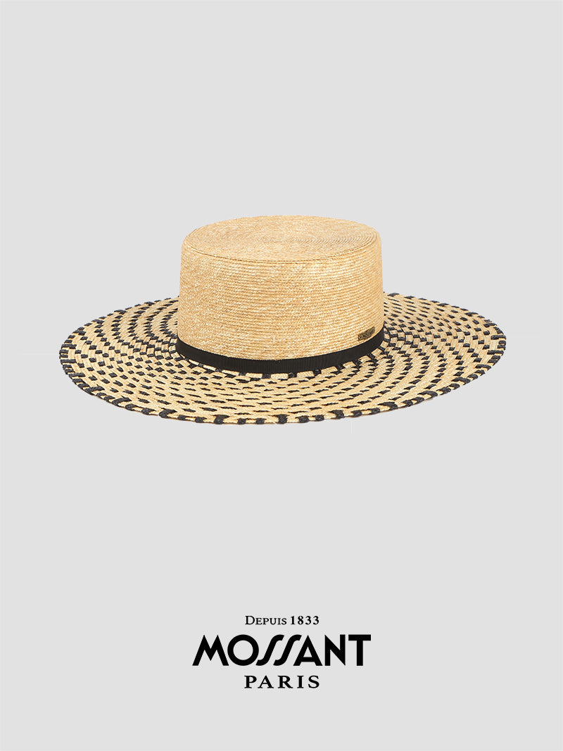SS25 New Collection Wheat Straw Boater