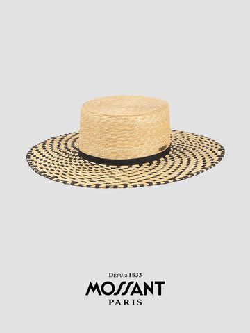 SS25 New Collection Wheat Straw Boater