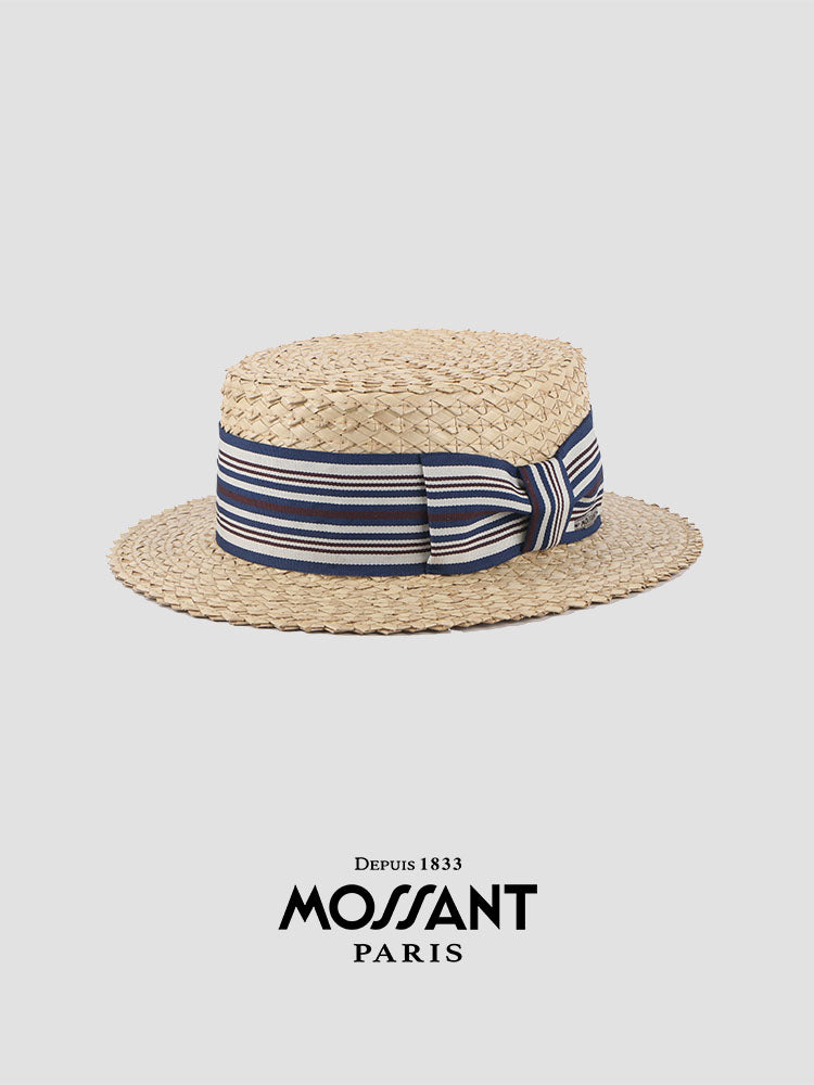 SS25 New Collection Buri Straw Boater