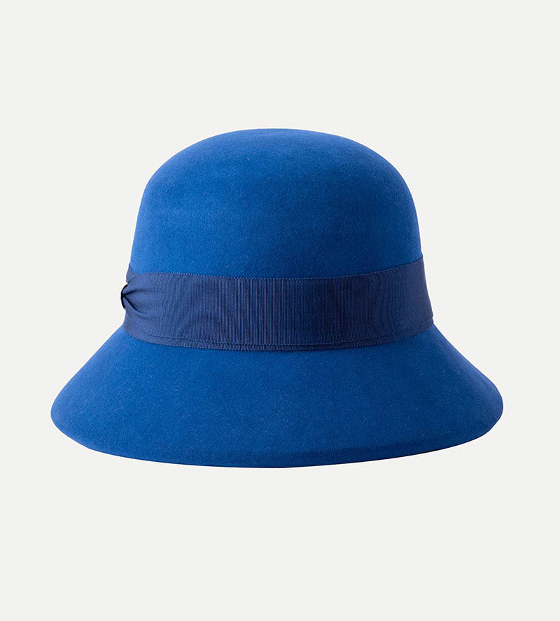 Wool Cloche Hat For Women Australia Cashmere And Wool Nave Blue