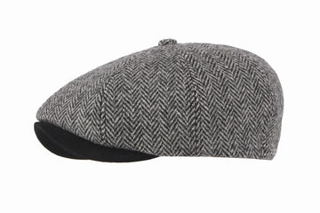 Edward Harris Tweed Fashion Newsboy Cap