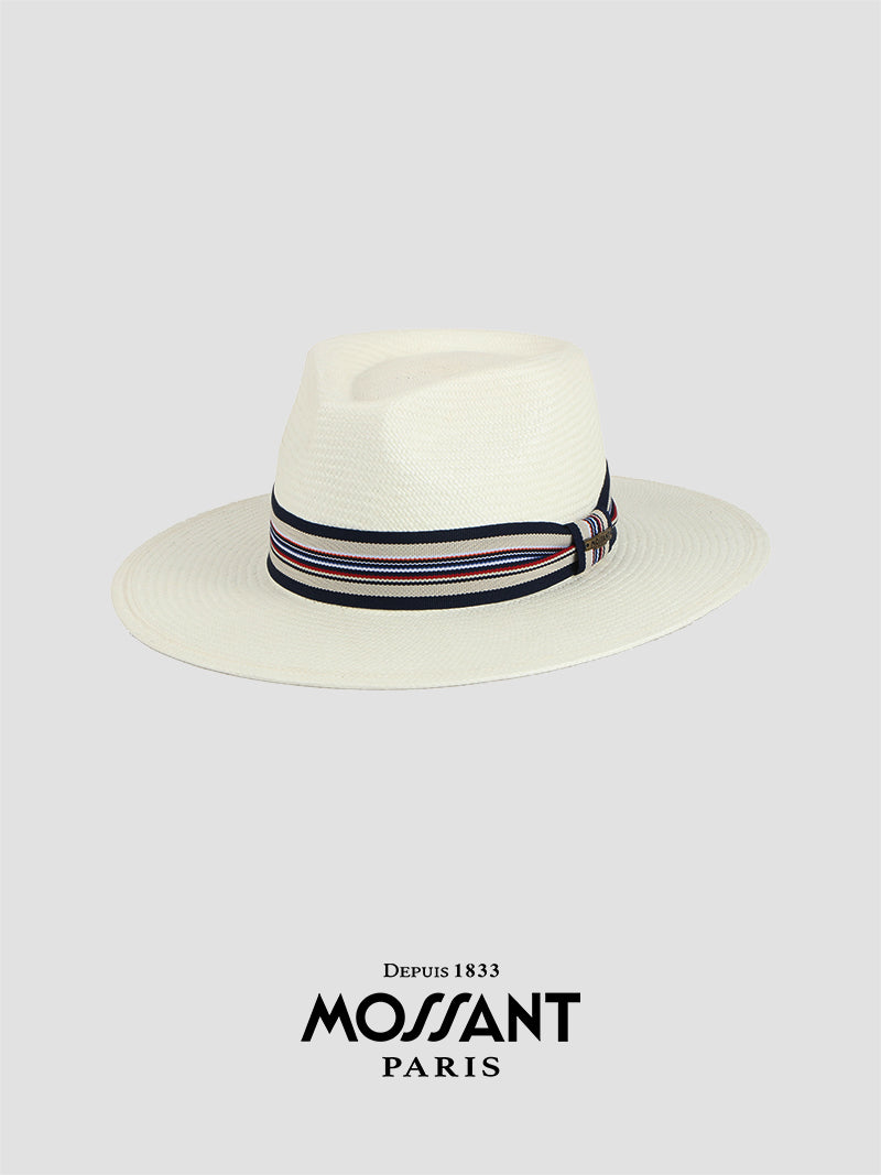 SS25 New Collection Panama Straw Fedora Hat