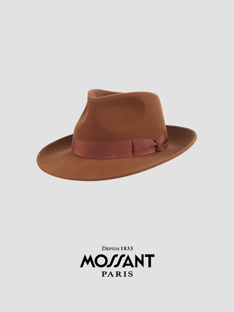 MOSSANT · AW24 Autumn/Winter New Arrival Wool and Cashmere Trilby Hat