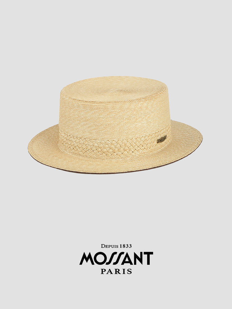 SS25 New Collection Wheat Straw Boater