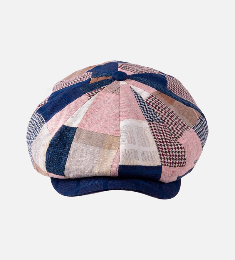 FRED Wool Newsboy Cap Multicolor