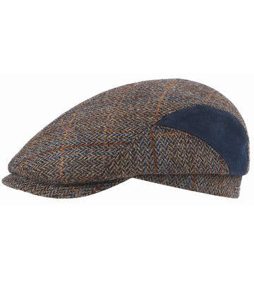 Lewis Harris Tweed Flat Cap