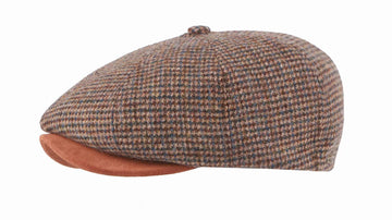 Edward Harris Tweed Newsboy Cap